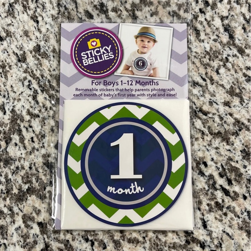 Belly Month Stickers for Babies